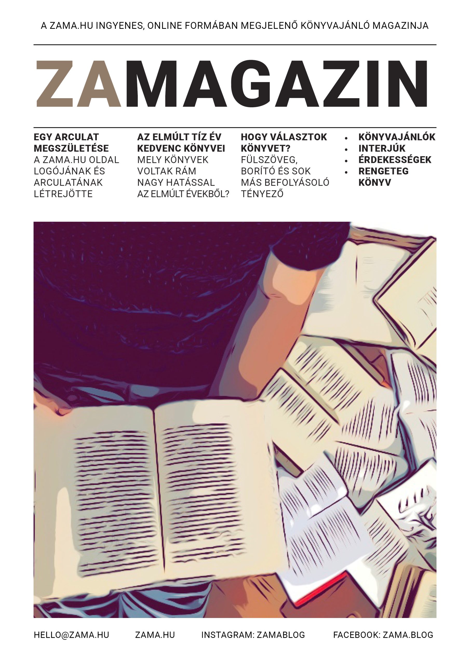 ZAMAGAZIN 1. szám borítója